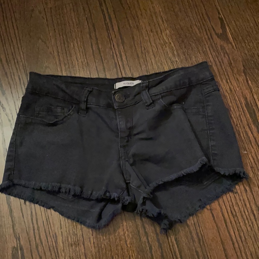 Klique B Jean Shorts